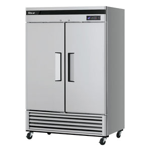 Turbo Air TSF-49SD-N Super Deluxe 54" Solid Door Reach-In Freezer with LED Lighting - JrcNYC