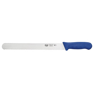 Winco Stäl Stamped Cutlery Wavy-Edge Slicer Bread Knife 12" Stainless Steel Blade - JrcNYC