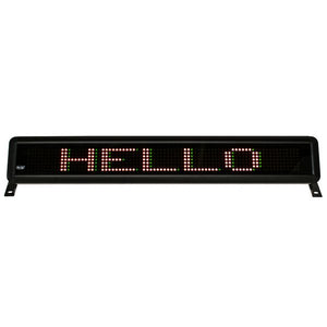 TruColor II 28" Programmable Scrolling Color LED Message Banner - JrcNYC