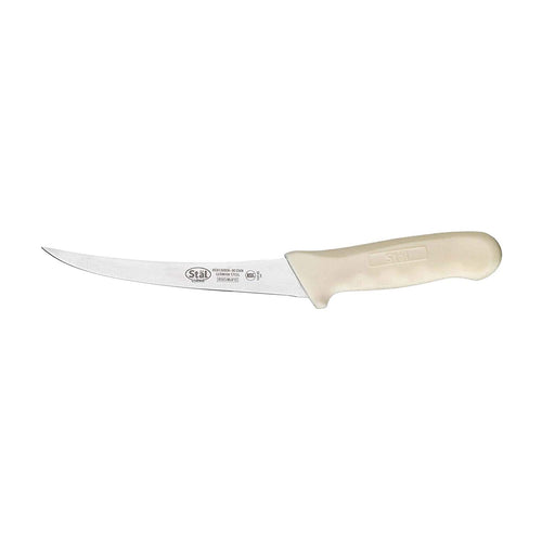 Winco Curved Blade Boning Knife Stal Cutlery - JrcNYC