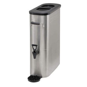 Winco SSBD-5 Stainless Steel Ice Tea Dispenser, 5-Gallon - JrcNYC