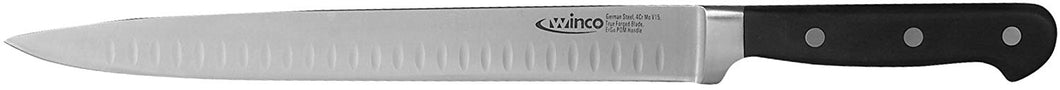 Winco Slicer w/ Granton Edge Knife Stal Cutlery - JrcNYC