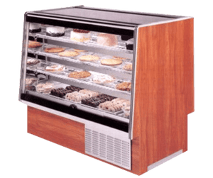 SQBCR Series, High Volume Refrigerated or Dry Bakery Display Case - JrcNYC