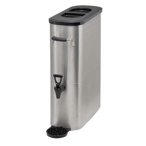 Winco SSBD-3 Stainless Steel Ice Tea Dispenser, 3-Gallon - JrcNYC