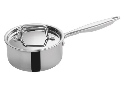 Tri-Gen™ Tri-Ply Stainless Steel Sauce Pan with Cover - JrcNYC