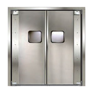 Curtron SPD-20-AL-DBL-4884 Service-Pro Series 20 Double Swinging Door, 48" X 84" - JrcNYC