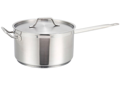Stainless Steel Sauce Pan with Cover - JrcNYC