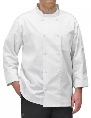 Unisex Long Sleeve Double Breasted Chef Coat UNF-5WL - JrcNYC